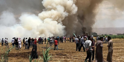 العراق.. حريق يلتهم 130 خيمة للنازحين في دهوك