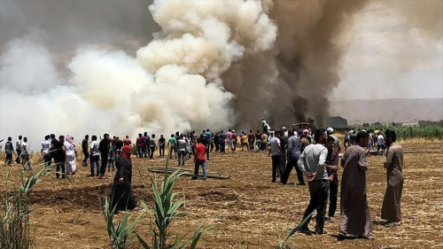 العراق.. حريق يلتهم 130 خيمة للنازحين في دهوك