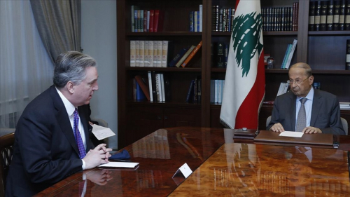 رئيس لبنان: نرغب بمواصلة مفاوضات ترسيم الحدود البحرية مع إسرائيل