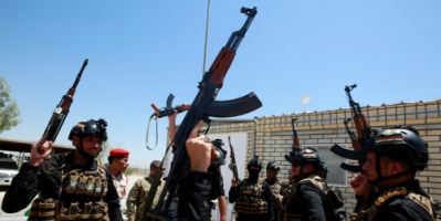 "الحشد الشعبي" يتوعد بـ"الثأر" لمقتل عدد من عناصره بالغارات الأمريكية على العراق وسوريا