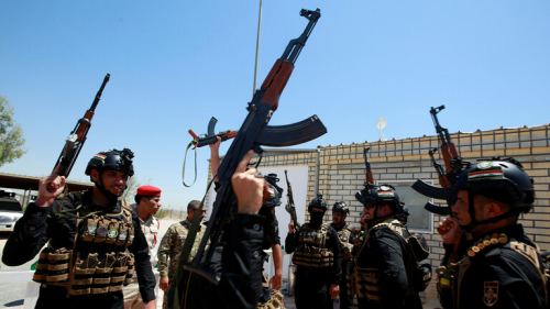 "الحشد الشعبي" يتوعد بـ"الثأر" لمقتل عدد من عناصره بالغارات الأمريكية على العراق وسوريا