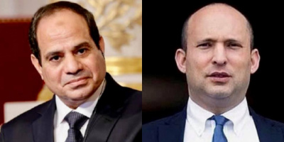 الرئيس عبد الفتاح السيسي يجري اتصالاً هاتفياً مع رئيس الوزراء الإسرائيلي
