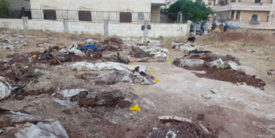 الدفاع التركية: العثور على 35 جثة في مقبرة جماعية شمال سوريا