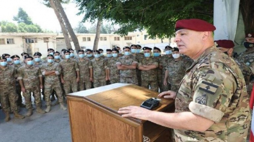 قائد الجيش اللبناني: يبدو أن الأمور آيلة للتصعيد.. والأمن "خط أحمر"