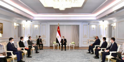 وزير خارجية الصين يبحث مع السيسي وشكري ملف سد النهضة