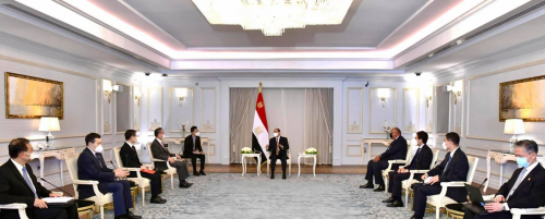 وزير خارجية الصين يبحث مع السيسي وشكري ملف سد النهضة