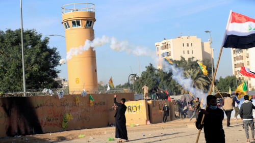 السلطات العراقية تفتح تحقيقا بسقوط صاروخ في بغداد