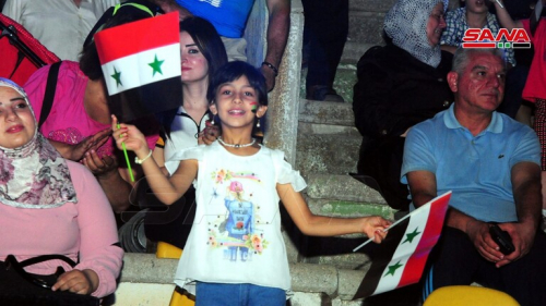 احتفالية ضخمة في ملعب الجلاء والأسد يوجه كلمة للجيش السوري في عيده 