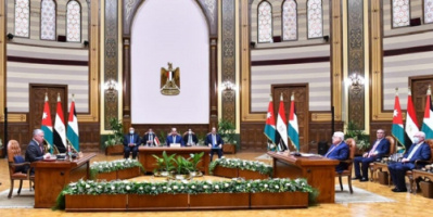 قادة مصر والأردن وفلسطين يصدرون بيانا حول الإجراءات الإسرائيلية غير المشروعة