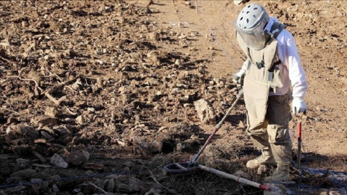 انفجار لغم مزروع حول سجن النساء بمدينة عدرا السورية