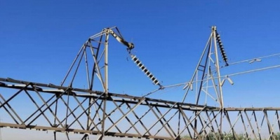 العراق.. استهداف خط لنقل الطاقة الكهربائية بعبوات ناسفة في كركوك