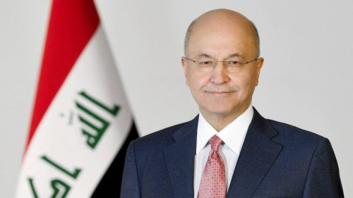 الرئيس العراقي يعلق على اعتصام أتباع الصدر أمام مجلس القضاء