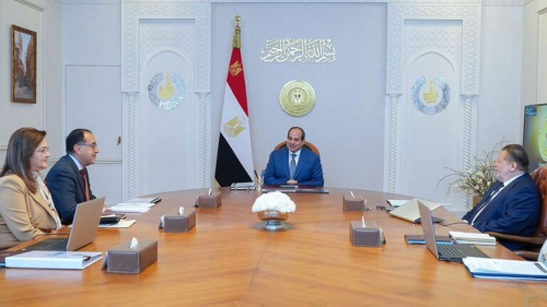 السيسي يجتمع مع الحكومة.. والبنك المركزي يلغي اجتماعه