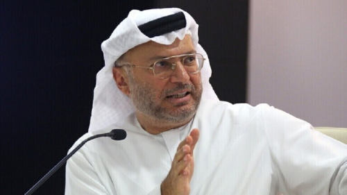 المستشار الرئاسي الإماراتي ينتقد تصرفات دولة عربية