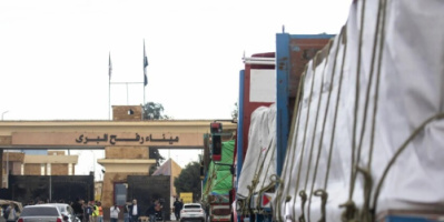 مصدر يرد على تلقي مصر أموالا مقابل دخول المساعدات لغزة