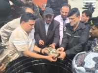 النيابة الجزائية المتخصصة في عدن تتلف 657 كيلو جرامًا من الكوكايين بحضور اللواء شلال شائع ورئيس النيابة