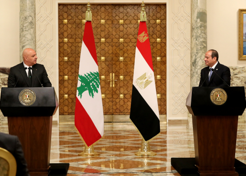 خط أحمر لا رجعة عنه.. تفاصيل الاتفاق الحاسم بين السيسي والرئيس اللبناني