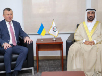 رئيس البرلمان العربي يستقبل سفير أوكرانيا في القاهرة