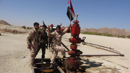 القوات الحكومية الجنوبية تكشف معامل جديدة لنهب النفط في وادي حضرموت