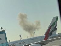 تدمير مباني الركاب في مطار دبي بالكامل بعد هجوم انتحاري بمسيرات إيرانية