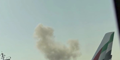 تدمير مباني الركاب في مطار دبي بالكامل بعد هجوم انتحاري بمسيرات إيرانية