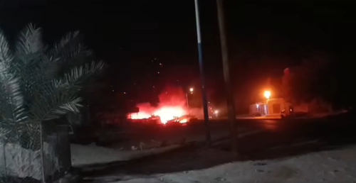 حضرموت.. حريق في مستودع خردة بــ سيئون يتسبب بسلسلة انفجارات قوية