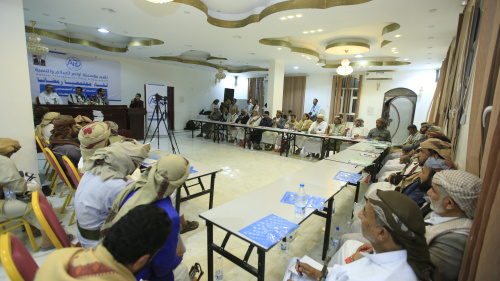 مأرب: في لقاء رمضاني موسع..دعوات لتمكين الشباب وتفعيل دور الوجهاء في حل النزاعات وترسيخ الاستقرار المجتمعي