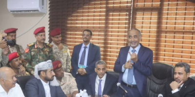 &rlm;عضو مجلس القيادة الرئاسي محمود الصبيحي يشيد بالدور الوطني لمحافظة لحج وتاريخها النضالي