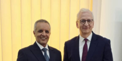 وزير الشؤون الاجتماعية والعمل يلتقي بسفير جمهورية ألمانيا الاتحادية لدى اليمن