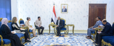 عضو مجلس القيادة الرئاسي محمود الصبيحي يستقبل في عدن سفيرة هولندا