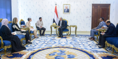 عضو مجلس القيادة الرئاسي محمود الصبيحي يستقبل في عدن سفيرة هولندا