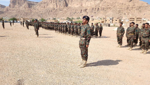 تدشين دمج قوات النخبة الحضرمية ولواء الدعم الأمني في الأجهزة الأمنية بوادي وصحراء حضرموت