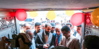 محافظ أبين ورئيس الجامعة يفتتحان مشروع إنشاء وتجهيز سكن الطالبات بجامعة أبين