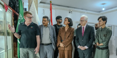 سفير ألمانيا يشيد بجهود مسام خلال زيارة إلى مأرب .. ويؤكد بأن نزع الألغام ضرورة إنسانية لحماية المدنيين في اليمن