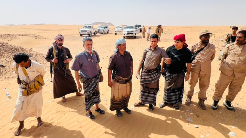 تحركات ميدانية لفتح طريق مأرب - شبوة وتعزيز تدفق الغاز والمشتقات النفطية