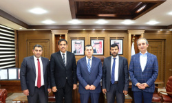 الأردن..نائب رئيس جامعة إقليم سبأ يبحث مع رئيس جامعة البلقاء التطبيقية آفاق التعاون الأكاديمي المشترك