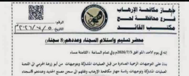 جهاز مكافحة الإرهاب يكشف تفاصيل تسليم 8 متهمين بقضايا إرهاب للواء حمدي شكري بتوجيهات رسمية من ابوزرعه المحرمي