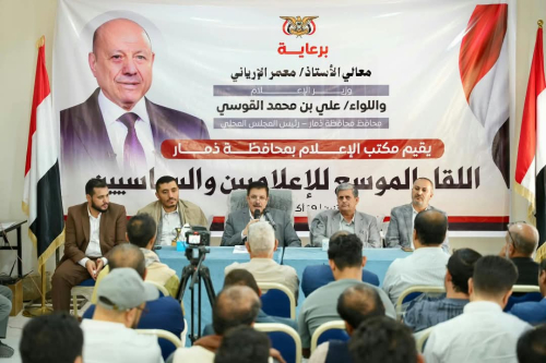 مأرب .. اللواء القوسي يدعو إلى توحيد الخطاب الإعلامي والسياسي لإسناد معركة 